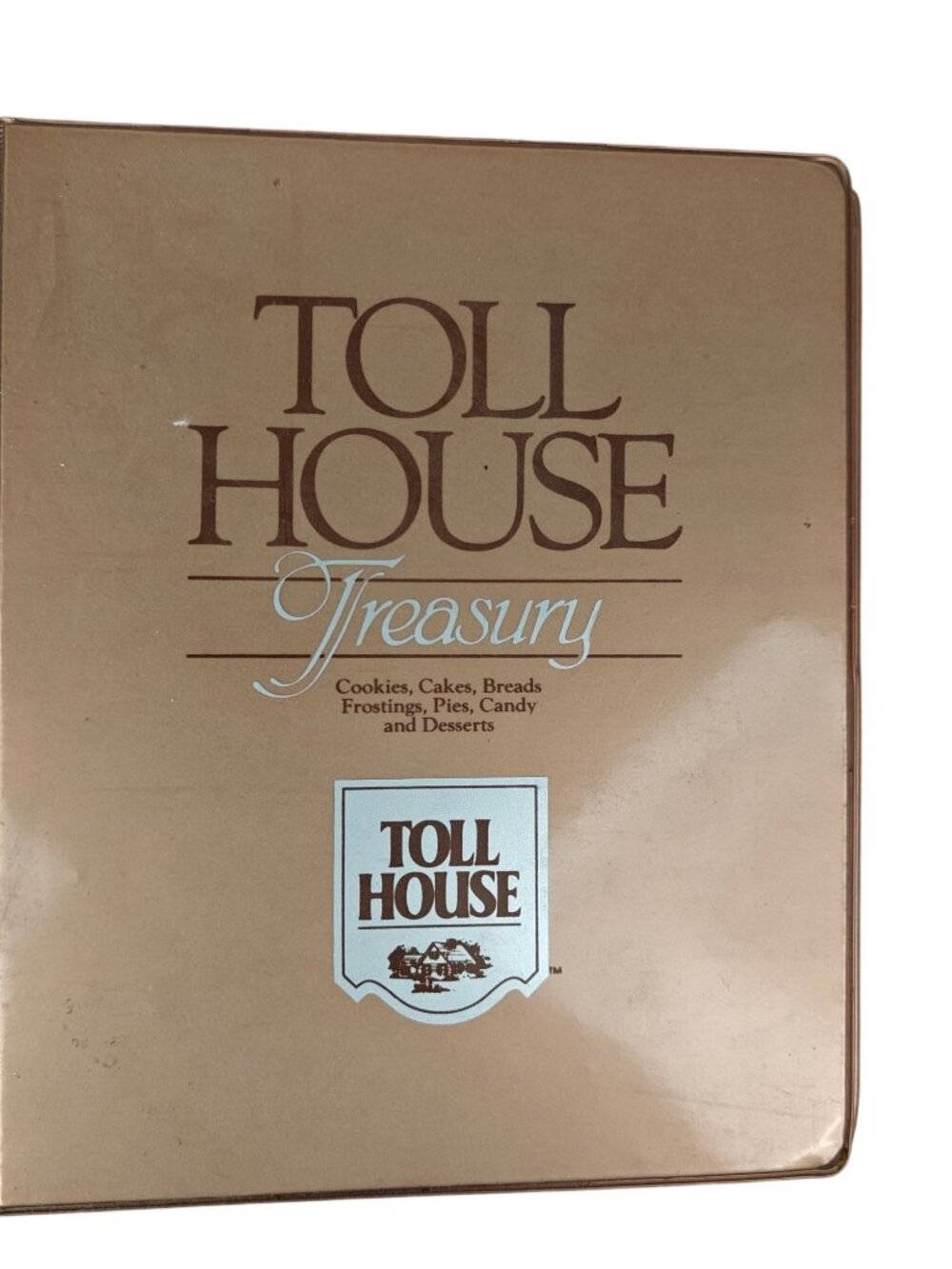 Toll House Treasury Cookies Cakes Pies Breads Frostings Cookbook 1986 Binder